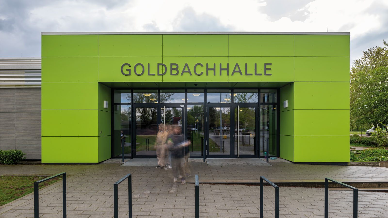 Beleuchteter Schriftzug