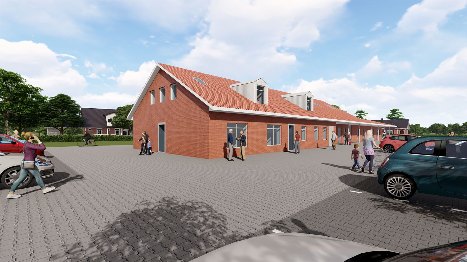 Erweiterung des Nahversorgungszentrums mit Arztpraxis