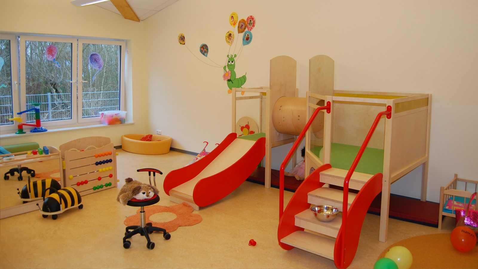 Helle und freundliche Räume 